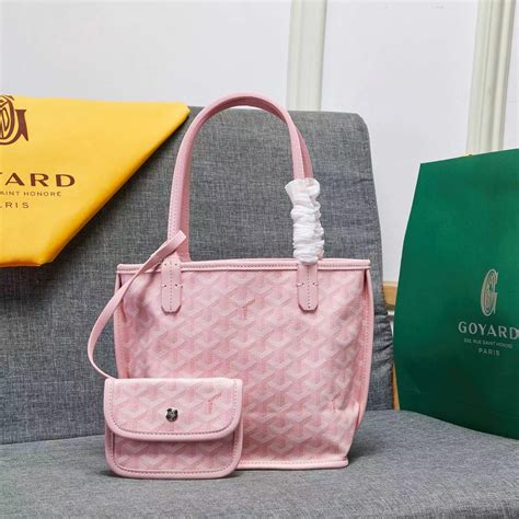 goyard pink mini anjou|goyard anjou mini review.